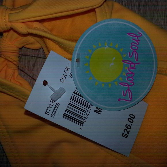 Island Soul Girls 2pc Bathing suit - Picture 3 of 3